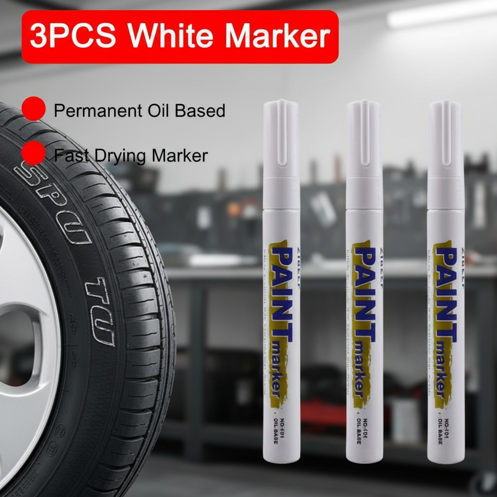 Tee Height Marker - 1/3/4 SZT. Pisak do opon, markery