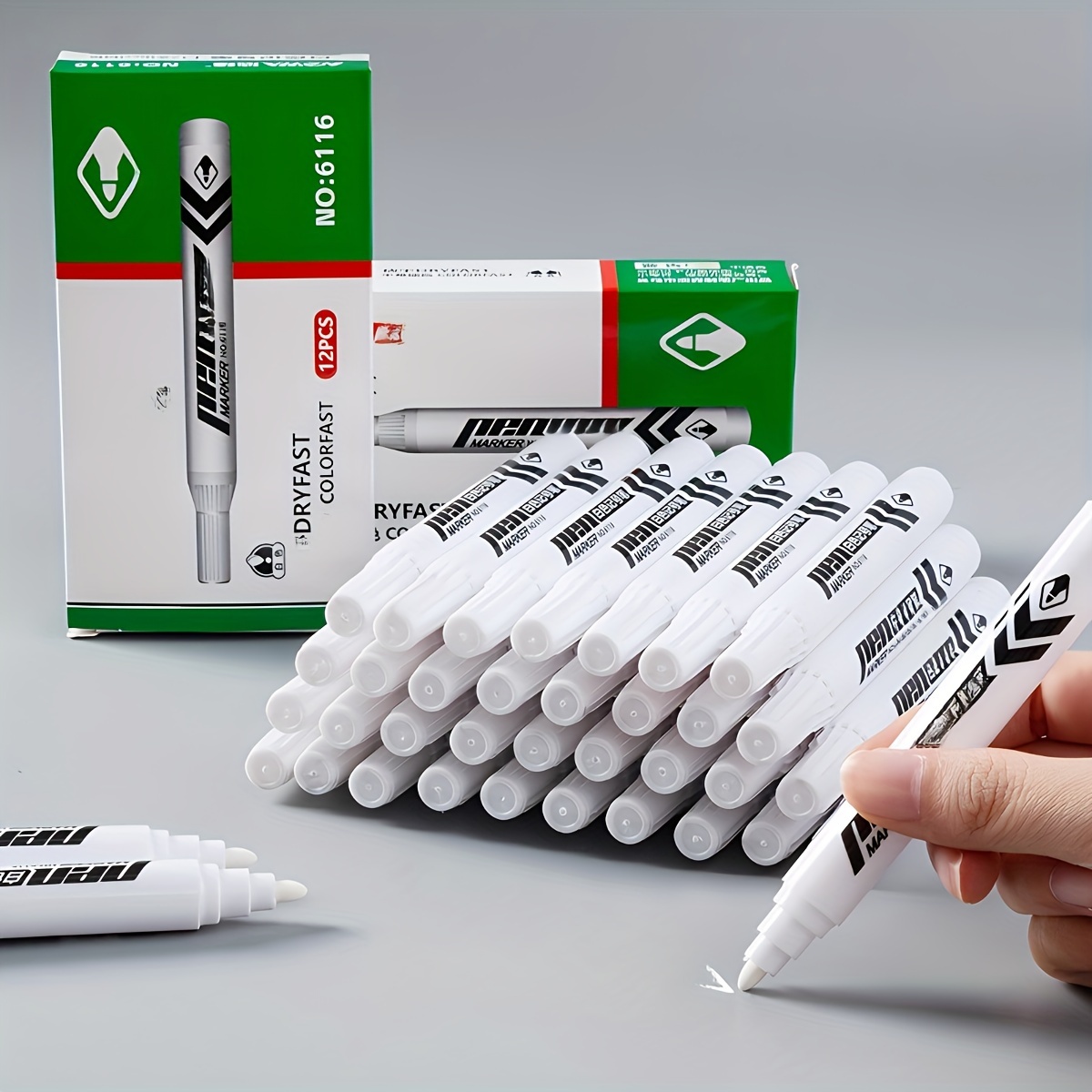 17 szt. Akrylowy Marker Biały  – Tee Height Marker recenzja i cena