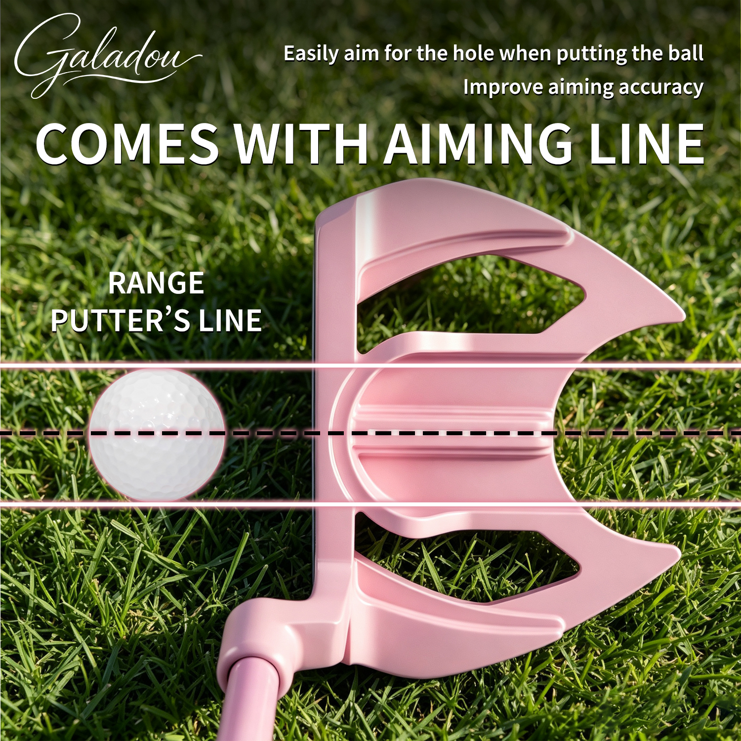 Różowy putter golfowy z niebie – Golf Equipment Value recenzja i cena