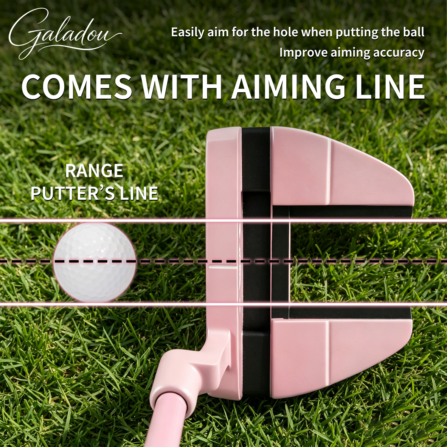 Różowy putter golfowy z niebie – Golf Equipment Value recenzja i cena